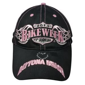 2014 Bike Week 73rd Annual Daytona Beach Black One Size Adjustable W/Tags